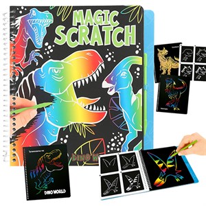Dino World - Magic Scratch Bog