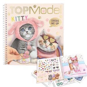 TOPModel - Dress Me Up Stickerbog, Kitty