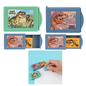 Dino World - Magisk Viskelæderbox, Vælg farve