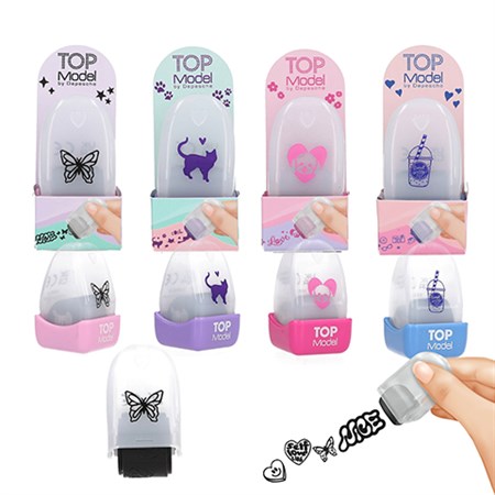 TOPModel - Stempelrulle, vælg mellem 4 forskellige