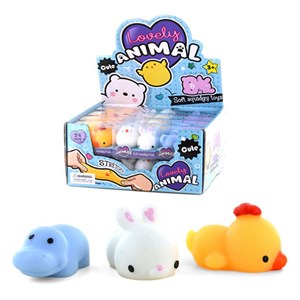 Robetoy - SQUEEZE Animal 2 stk. ass.