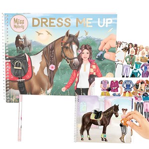 Miss Melody - Dress Me Up Stickersbog, Bred