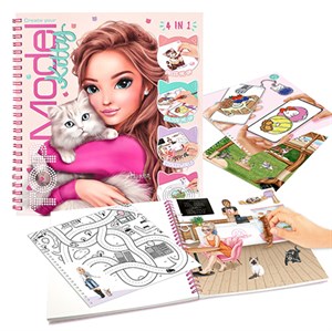 TOPModel – Kitty Aktivitets- og malebog