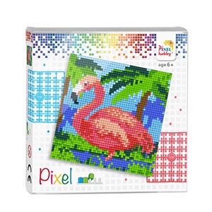 Pixelhobby - Pixel Sæt, Flamingo