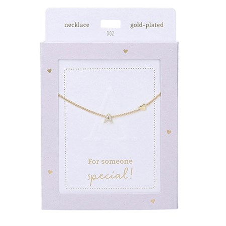 Depesche - Halskæde - Heart of Gold, Guld A