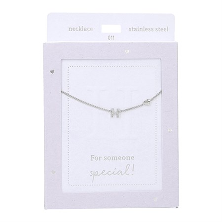 Depesche - Halskæde - Heart of Gold, Sølv H