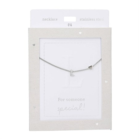 Depesche - Halskæde - Heart of Gold, Sølv L