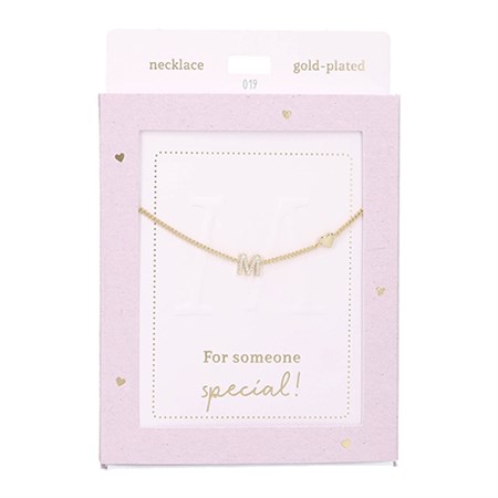 Depesche - Halskæde - Heart of Gold, Guld M