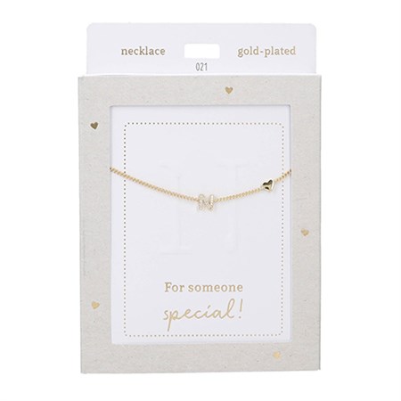 Depesche - Halskæde - Heart of Gold, Guld N