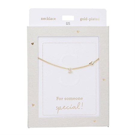 Depesche - Halskæde - Heart of Gold, Guld S