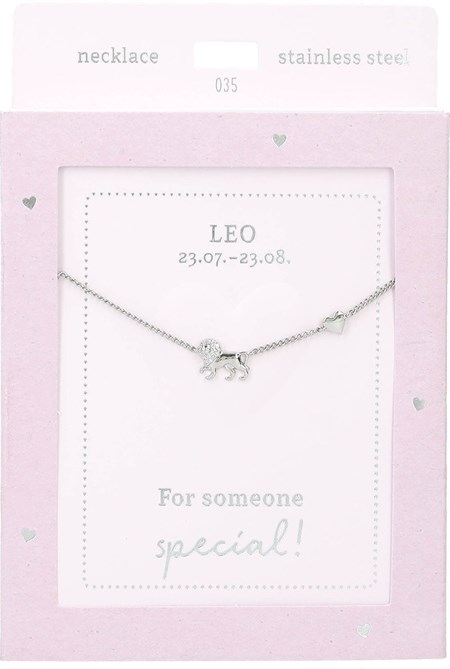 Depesche - Halskæde - Heart of Gold, Løven