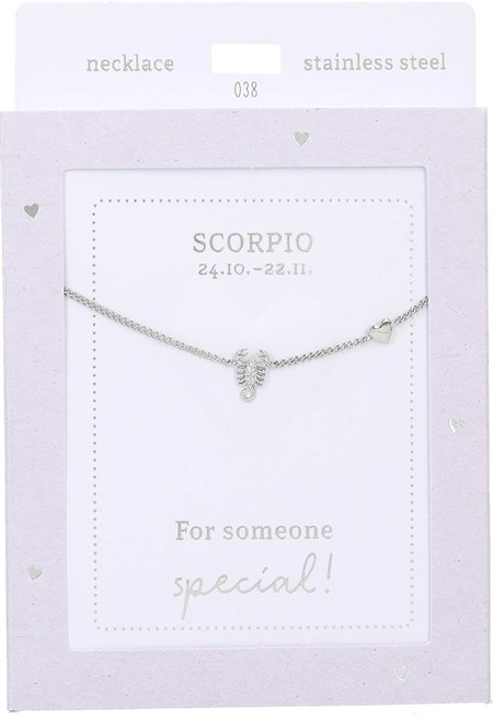 Depesche - Halskæde - Heart of Gold, Skorpionen