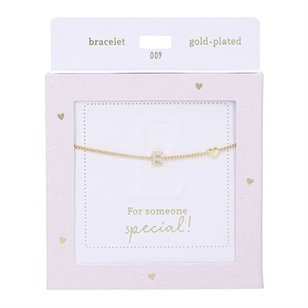 Depesche - Armbånd - Heart of Gold, Guld E