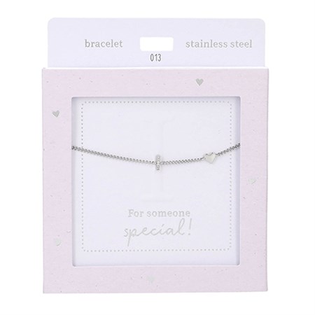 Depesche - Armbånd - Heart of Gold, Sølv I