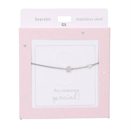 Depesche - Armbånd - Heart of Gold, Sølv S