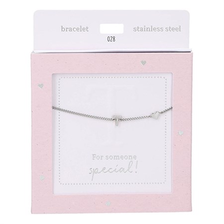 Depesche - Armbånd - Heart of Gold, Sølv T