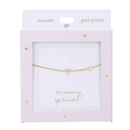 Depesche - Armbånd - Heart of Gold, Guld T