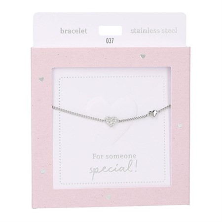 Depesche - Armbånd - Heart of Gold, Sølv Hjerte 2