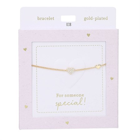 Depesche - Armbånd - Heart of Gold, Guld hjerte 2