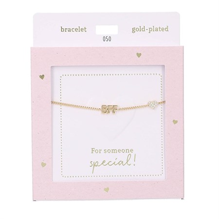 Depesche - Armbånd - Heart of Gold, Guld BFF