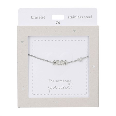 Depesche - Armbånd - Heart of Gold, Sølv Mum