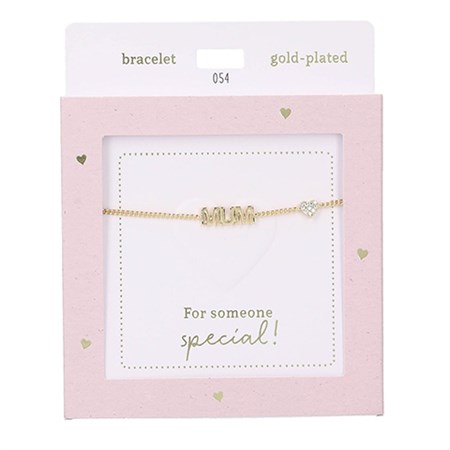 Depesche - Armbånd - Heart of Gold, Guld Mum