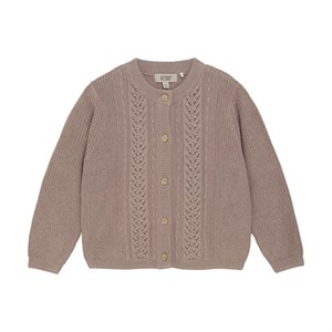 HUTTEliHUT - Cardigan Knit, Fawn