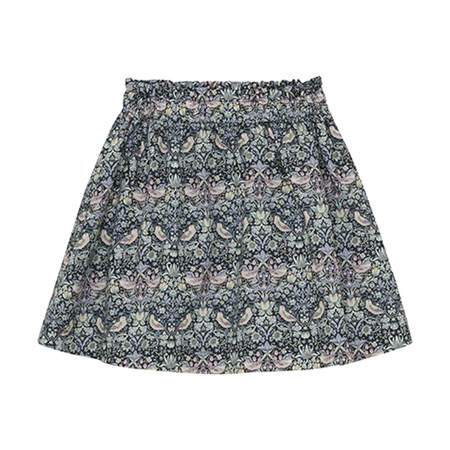 HUTTEliHUT - Skirt In Liberty Fabric, Dark Navy