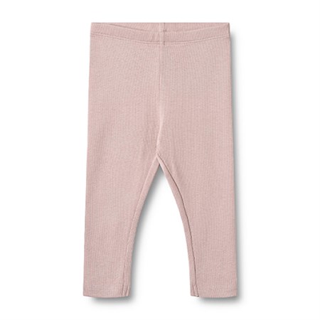 Wheat - Rib Leggings Maddy, Soft Lilac