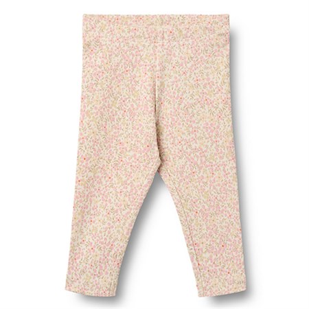 Wheat - Jersey Leggings Jules, Coral Flowers