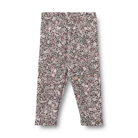 Wheat - Jersey Leggings Jules, Purple Stone Flowers