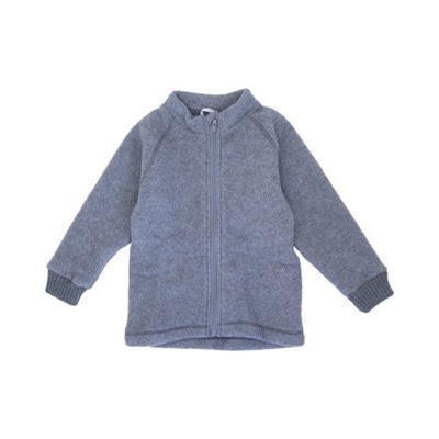 Mikk-Line - Wool Jacket, Melange Grey