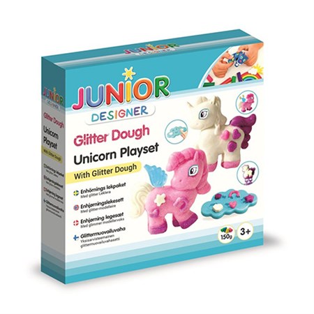 Junior Designer - JDE Glitter Dough Unicorn Playset