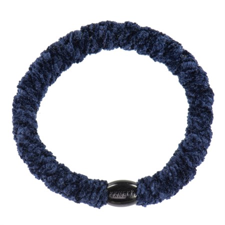 Bon Dep - Kknekki Velvet Hårelastik, Navy