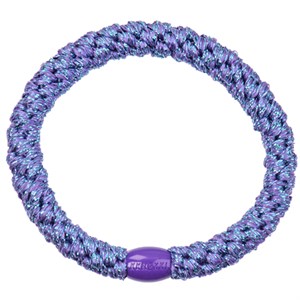 Bon Dep - Kknekki Hårelastik, Purple Blue Glitter