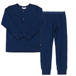 Joha - Pyjamas Sæt - Bambus Noos, Dark Blue