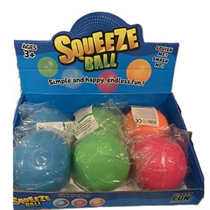 Robetoy - SQUEEZE BALL FACE 10 cm. Ass.