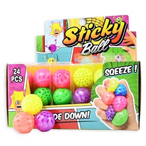 Robetoy - SQUEEZE Sticky Ball 3 stk.