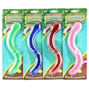 Robetoy - SQUEEZE STICKY WORMS Ass.