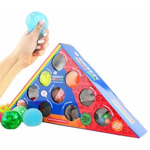 Robetoy - SQUEEZE Ball sæt med 10 stk.