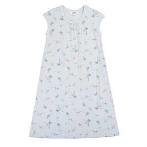 Joha - Natkjole - Bambus, Lyseblå