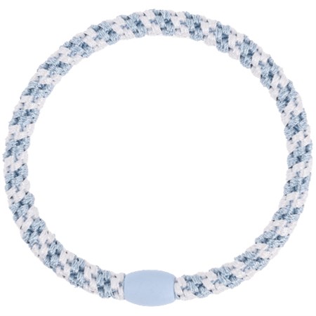 Bon Dep - Kknekki Hårelastik Slim, Sea Blue-White