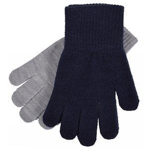 Melton - Vanter 2 par, Navy & Grå