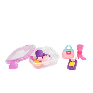 Pocket Money - Glamor Girls Erasers, 8 stk. 