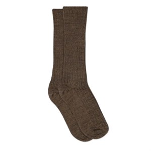 MP Denmark - Quinn Strømper Merino Uld, Brown Melange