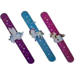 Pocket Money - Snap-on Armbånd Med Enhjørning, 3 Varianter