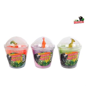 Pocket Money - Multicolor Slime With Dino, Ass.