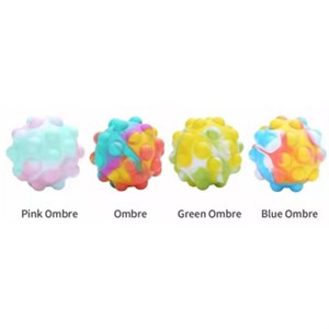 Pocket Money - Plop UP Flerfarvet Fidget Plop Bold 7 cm, 4 Varianter