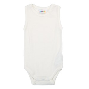 Joha - Body Without Sleeves Merino Uld, Off White