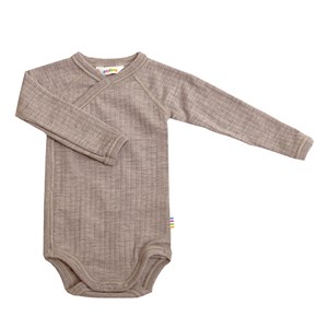Joha - Wrap-around / Slå-om Body Uld, Sesame Melange